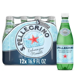 S.Pellegrino Sparkling Natural Unflavored Bottled Drinks Mineral Water